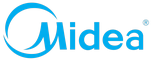 Логотип фирмы Midea в Курске