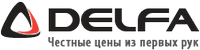 Логотип фирмы Delfa в Курске